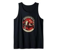 Emblème Japonais rétro « Peace & Resilience » d'Hiroshima Débardeur