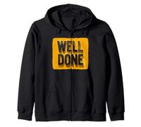 Emblème Jaune « Well Done Speech » Sweat à Capuche