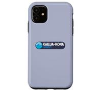 Emblème Kailua-Kona - Kailua-Kona Hawaï Big Island Coque pour iPhone 11