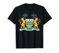 Emblème National Blason Blason Blason de Sierra Leone T-Shirt