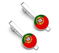 Emblème National De La République Portugaise Drapeau National Pince À Cravate Personnalisée Pour Homme Cadeau De Mariage Pour Témoin Garçon D'Honneur Huissier Anniversaire
