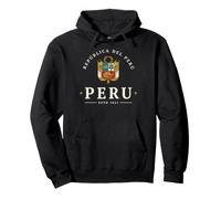 Emblème National héraldique Vintage de la République du Pérou Sweat à Capuche