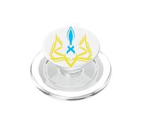 Emblème National ukrainien Jaune et Bleu - Ukraine PopSockets PopGrip pour MagSafe