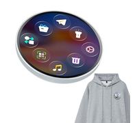 Emblème numérique - Accessoire d'ornement d'écran interactif, clip d'affichage multimédia compact | Style de panneau haute résolution, objectif d'expression visuelle personnalisée, emplacement