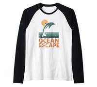 Emblème Ocean Escape Dolphin Manche Raglan