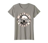 Emblème Officiel Guns N Roses Vintage Hard Rock Bullet pour Femme T-Shirt