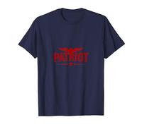Emblème Patriot Eagle : Bold American Pride T-Shirt, Homme, Bleu Marine, L