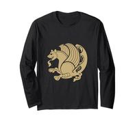 Emblème Simurgh Symbole Persan Esprit Simorgh Manche Longue
