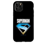 Emblème Superman Bouclier Coucher de Soleil Ciel Icône Diamant Logo Coque pour iPhone 11 Pro