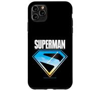 Emblème Superman Bouclier Coucher de Soleil Ciel Icône Diamant Logo Coque pour iPhone 11 Pro Max