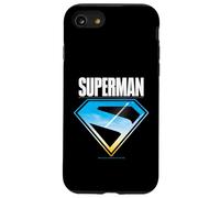 Emblème Superman Bouclier Coucher de Soleil Ciel Icône Diamant Logo Coque pour iPhone SE (2020) / 7/8