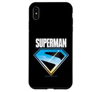 Emblème Superman Bouclier Coucher de Soleil Ciel Icône Diamant Logo Coque pour iPhone XS Max