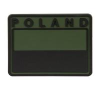 Emblème velcro Drapeau de la Pologne PVC Helikon - Olive Green