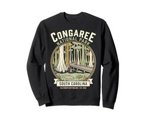 Emblème Vintage du Parc National de Congaree en Caroline du Sud Sweatshirt