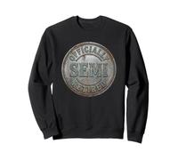 Emblème Vintage Officiel Semi-retraité Sweatshirt