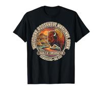 Emblème Vintage Theodore Roosevelt National Park T-Shirt
