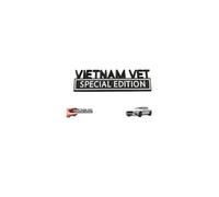 Emblèmes 3D en relief Vietnam Vet édition spéciale, autocollants en métal pour l'extérieur de camion, badges de remplacement pour la plupart des voitures et ordinateurs portables