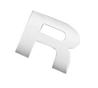 Emblèmes De Voiture - Lettre De Badges, Autocollant De Lettres D'emblème De Voiture 3D | Autocollants Automobiles Imperméables, Auocollants De Lettres Anti-poussière | Autocollants Alphabet Automobil