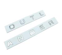 Emblèmes de Voiture pour Mits-ubishi Lancer Sportback X 2016-2017,Car Sticker Accessoires Badge Decal Capot Coffre Autocollants Logo Insigne 3D Badge Décoration Sticker Résistant