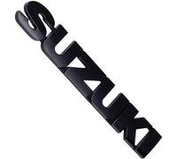 Emblèmes de Voiture pour Suz-uki Fronx 2023,Car Sticker Accessoires Badge Decal Capot Coffre Autocollants Logo Insigne 3D Badge Décoration Sticker Résistant,Black