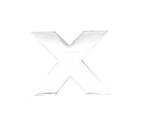 Emblèmes et badges de voiture en 3D - Lettres de l'alphabet autocollantes - Étanche et résistant à la décoloration - Autocollant 3D - Robuste - Pour voitures