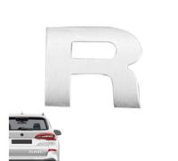 Emblèmes et badges de voiture Lettres autocollantes pour voiture | Imperméable et résistant à la décoloration pour pare-chocs de voiture - Autocollants alphabet durables pour l'extérieur