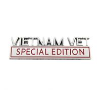 Emblèmes Vet Vietnam Édition Spéciale Emblèmes, Soldat Guerrier Autocollant 3D Surélevé, Décalcomanies Extérieur, Vietnam Vétéran Badges Édition Spéciale Lettres Badges de voiture, Accessoires