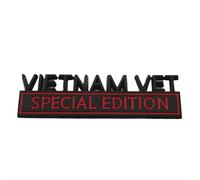 Emblèmes Vet Vietnam Édition Spéciale Emblèmes, Soldat Guerrier Autocollant 3D Surélevé, Décalcomanies Extérieur, Vietnam Vétéran Badges Édition Spéciale Lettres Badges de voiture, Accessoires