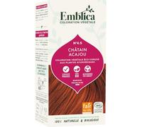 Emblica Coloration végétale bio pour cheveux - Sans conservateurs - Riche en Amla - Sans conservateurs - 100 g
