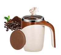 Emboadlie Automatic Magnetic Stirring Coffee Mug, Auto Stirring Coffee Mug, Self Stirring Coffee Mug Rechargeable, Self Stirring Coffee Cup, Electric High Speed Mixing Coffee Mug for Drinks (Coffee)