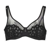 Emboitants femmes DIM GENEROUS MOD BRODERIE Noir 90C