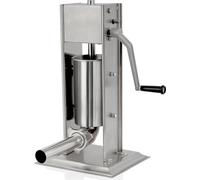 Embossoir à saucisses professionnel Zelsius, 2 litres, embossoir à saucisses en acier inoxydable