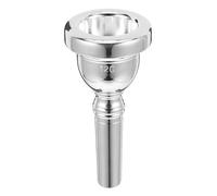 Embouchure Cuivre Argenté pour Trombone en Alto 12c Musique | Pièce de Rechange, Usage Quotidien et Scène, Format Portable, Adaptée aux Joueurs Débutants ou Professionnels