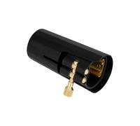 Embouchure de clarinette Ligature Attache avec capuchons en cuir Embouchure Clarinette Embouchure Clip Fastener avec