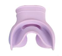 Embouchure de plongée avec support de langue, sûr et confortable pour les aventures de plongée (violet lavande)