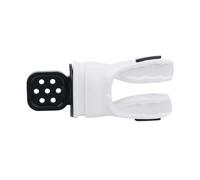Embouchure de plongée pour régulateur sans tuba, silicone malléable pour une respiration optimale (blanc)