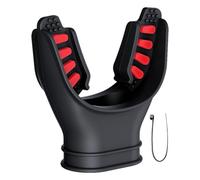 Embouchure de plongée - Prise en silicone, 1 embout respiratoire pour activité sous-marine, raccord flexible avec languette de morsure, équipement de natation, fixation pour la plongée avec tuba