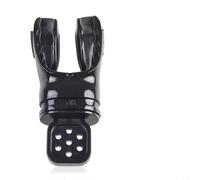 Embouchure de plongée sous-marine, pièce de morsure malléable, régulateur antidérapant, remplacement confortable en silicone pour plongeurs avec tuba (noir)
