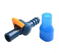 Embouchure de rechange pour système d'hydratation avec contrôle manuel marche/arrêt pour tubes de vessie et porte-eau portables (A droit)