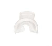 Embouchure de régulateur de plongée, support de langue confortable pour les longues plongées (blanc)
