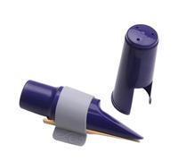 Embouchure de saxophone avec couvercle, accessoire de jeu de saxophone ténor, bec facile à jouer, pour débutants, professionnels et amateurs de musique, 10 x 3,4 x 3,4 cm