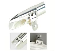 Embouchure de saxophone compact en métal avec capuchon de ligature, parfait remplacement pour saxophone ténor et alto (saxophone ténor taille 8)