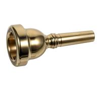 Embouchure de Trombone 12c en Métal pour Débutants et Professionnels | Usage Quotidien et Scène, Design Simple, Son, Compatible Trombone Alto, Couleur Or