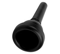 Embouchure de trombone Accessoires d'instruments de trombone Embouchure de trombone en plastique réutilisable Accessoires d'instruments pour débutants pour étudiant débutant (Noire)