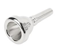 Embouchure de Trombone Pièce Buccale Alto Accessoire D'instrument en Cuivre Pièce de Rechange Cadeau pour Les Joueurs de Trombone Adulte Enfant Étudiant(Argent)