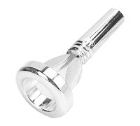 Embouchure de trombone professionnelle, simulateur d'embouchure en cuivre plaqué argent pour musiciens avancés intermédiaires, Instrument de pratique de trompette
