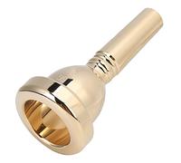 Embouchure de Trombone Tenor Large Bach 5G Embouchure de Trombone à Grande Tige Plaquée or, East Star Embouchure de Trombone Shank Mouth Pcs TR03 Métal 12,7 Mm 5G Remplacement