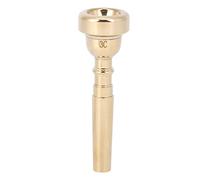 Embouchure de trompette, 7C 5C 3C Embouchure de trompette de remplacement Accessoires d'instrument de trompette plaqués or pour les joueurs professionnels débutants (Gold 5C)