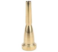 Embouchure de trompette 7C, embouchure de trompette en laiton avec finition dorée par électrolyse, conception sonore brillante pour les étudiants et les professionnels, accessoires