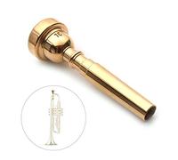 Embouchure de trompette - Accessoire pour instrument de musique plaqué or - Forme 7C - 5C - Métal de qualité supérieure - Fabrication fine - Longue durée de vie - Cadeau idéal pour les débutants et
